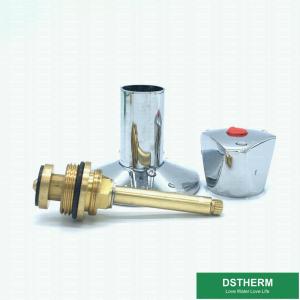  Chrome Plated Round Hexagonal Brass Handles For Stop Valve Top Parts Cartridges Manufactures