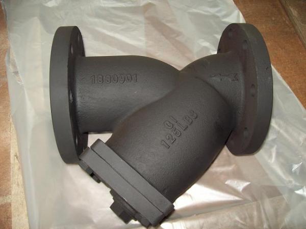 Quality Ductile iron / Cast iron ANSI B16.10 DN50 - DN400 mm 125lbs - 150lbs ANSI Y-Strainer for sale