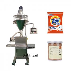 China Semi Automatic Filling Packing Machine Detergent Powder Packaging Customized Voltage on sale