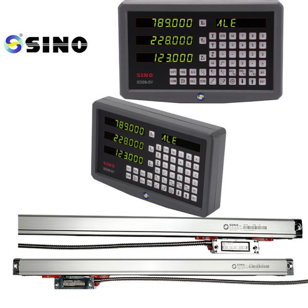 SINO SDS6-3V Digital Readout DRO 3 Axis 1um Glass Linear Scale Meter Lathe