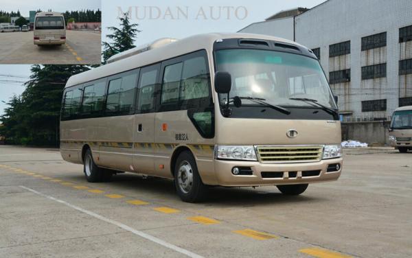 Quality China Luxury Coach Bus In India Coaster Minibus rural coaster type for sale