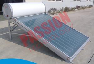 China Compact Pressure Solar Water Heater 150 Liter Anode Oxidation Coating on sale
