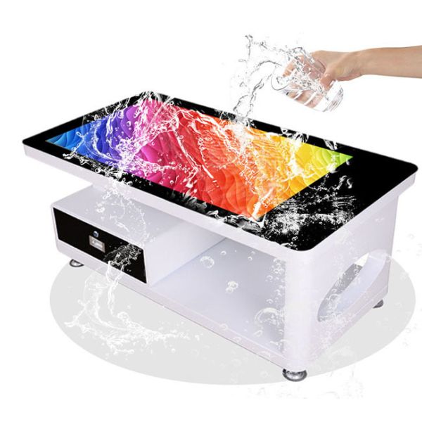 Windows RK3288 Interactive Multi Touch Table 55 Inch Dustproof And Explosion Proof