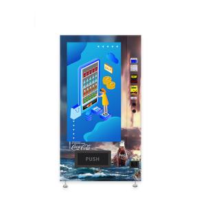 Buy cheap Automated Refrigerated Vending Machine , Large Screen Cashless Vending Machine from wholesalers
