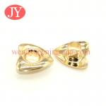 jiayang wholesale price Glossy gold precision banner iron eyelets and grommets