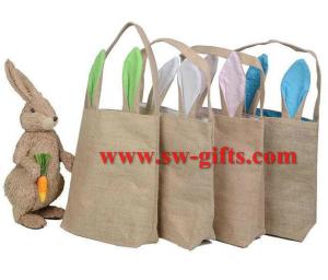  Easter eggs baskets jute bags cute gifts bunny mascot the easter bunny cotton bag decorations toys dinosaur easter egg Manufactures