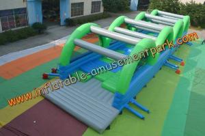 China Anti-UV Inflatables Obstacle Course  , Inflatable Obstacle Jumper 18m on sale