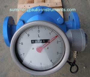 China Oval gear flowmeter for crude oil/heavy oil flowmeter/flow meter made in China on sale