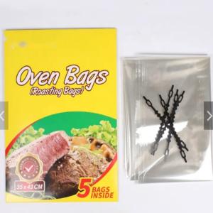  Durable Chicken Oven Bag Customized 12mic Heat Sealable Oven Bags Manufactures
