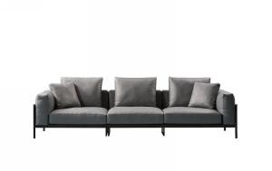  OEM Semi Leather Sofa Set Classic Living Room Furniture Couch Manufactures