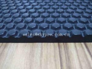  5mm Black EVA Foam Sheet Eco friendly Waterproof Round Button Stud Pattern for Flip Flops Shoe Soles Manufactures