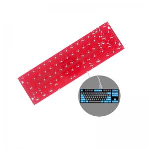  3Pin 5Pin Wireless Mechanical Keyboard Pcba Type C 60% 80% Hot Swappable PCB Manufactures