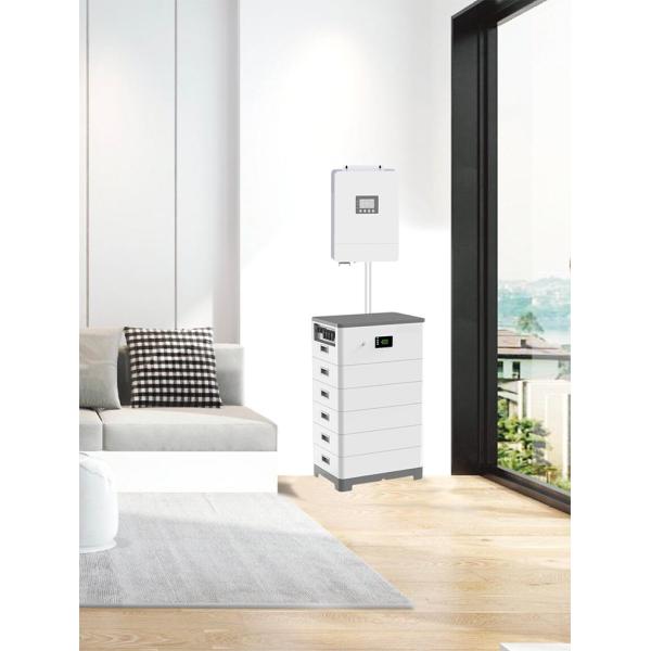 2 Module Parallel Residential Battery Storage System 10.24kwh 48V