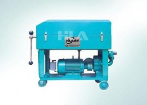 China Used Lube Oil Plate Filter Press Machine / Plate Pressure Oil Purifier on sale