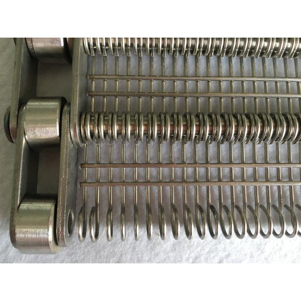316l Spiral Mesh Belt High Temperature Potato Cleaning Conveyor
