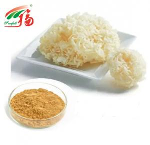  White Fungus Tremella Extract Powder 30% Polysaccharides Silver Ear Mushroom Powder Manufactures