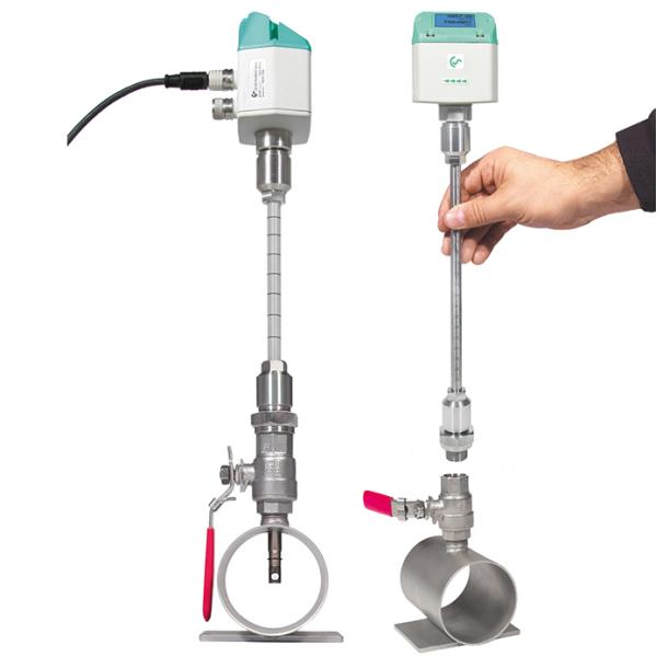 VA500 CS Instruments Flow Meter Thermal Mass Flow Sensor For Compressed Air And Gas