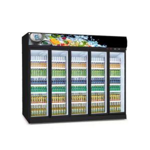  Multideck Open Commercial Beverage Refrigerator 2-8℃ Temperature Manufactures
