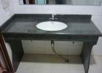 Prefabricated Bathroom Engineered Granite Countertops Anti - Scratch For Home