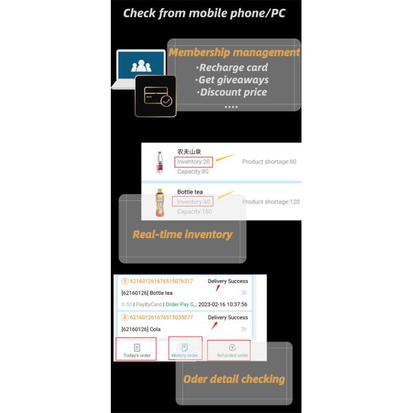 Bread Cooling Locker Vending Machine With 22 Inch Screen And Card Reader