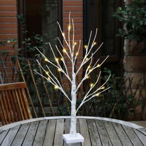  Tabletop Bonsai Tree Light with for Bedroom Desktop Christmas Party Indoor Decoration Lights (Warm White), DIY, Battery Manufactures