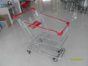  German style 100L European shopping trolley With Handle , Logo Printed Manufactures