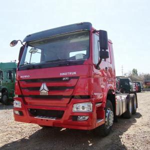 China 371hp Tractor Head Truck 4x2 With Air Conditioner Manual Transmission Type on sale