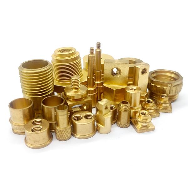 High Precision CNC Turning Parts Anodized CNC Turning Machining Parts Gold