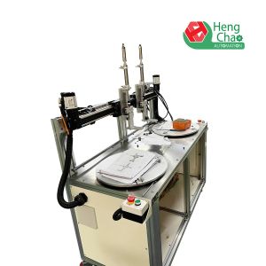 Buy cheap 5KW HVAC Air Filter Making Machine 400mm Filter End Cover Glue Machine from wholesalers