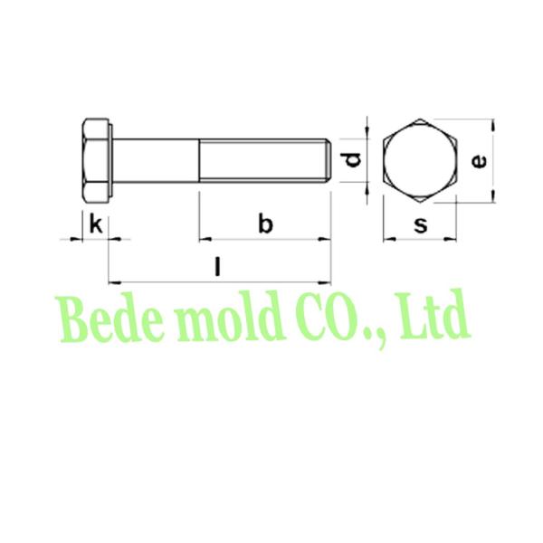 Half Thread Nuts And Bolts A2 304 A4 316 Customized Stainless Steel Fixings Fasteners