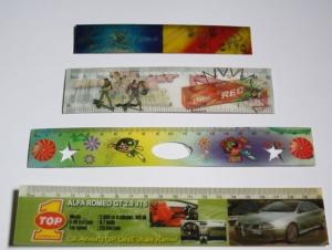 China PLASTIC LENTICULAR flip lenticular printing 3D cartoon color plastic ruler for kids/back to school stationery rulers on sale
