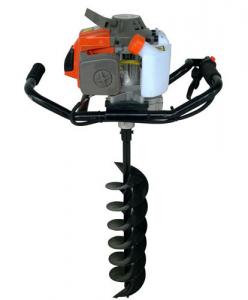  2 Stroke Gasoline Powered Earth ground hog post hole digger with Metal Material Manufactures