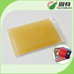 China Light Amber Block Bookbinding Hot Melt Adhesive Glue , Animal Hide Glue on sale