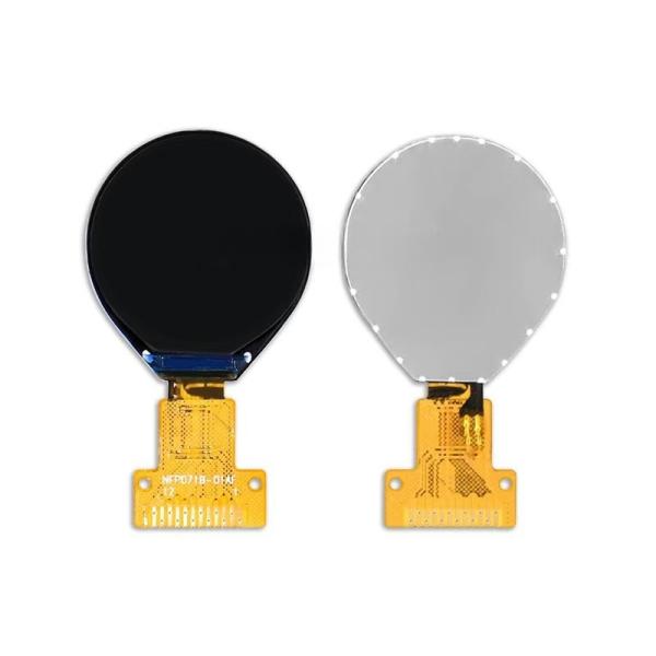 0.71 inch IPS SPI Interface Round TFT Display Brightness for Clear and Bright Display