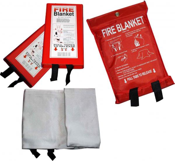 Quality LPCB EN1869 Fire Resistant Fire-fighting Blanket fire fighting equipments for sale