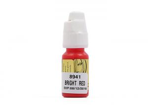 China Bright Red Elegant Semi Permanent Makeup Pigments Noble Expression Of Mysterious Taste on sale