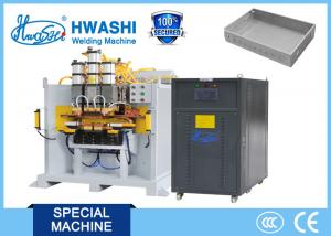  Three Head Capacitor Discharge Spot Welding Machine for Stainless Steel Cabinet Box Manufactures