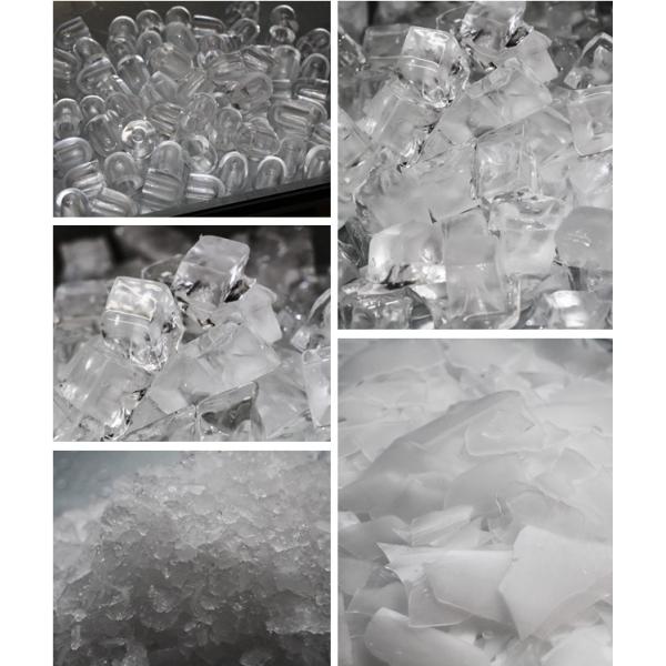 R134a White Automatic Ice Maker 240kg/24h