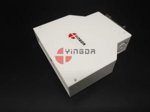China White Indoor Fiber Optic DIN Terminal Box , Plastic Termination Box 12 Cores on sale