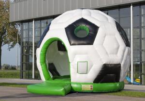 China Super Large Moonwalk Bounce House Soccer Ball Inflatable Jumping Bouncer on sale