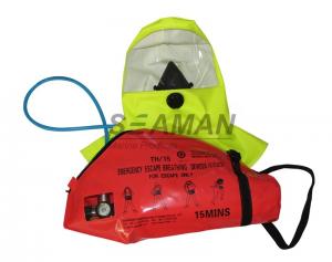  EC / MED 15 Min Air Compressed Air Breathing Apparatus Emergency Escape Breathing Device - EEBD Manufactures