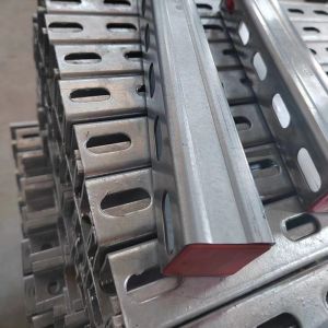 Buy cheap Tested ASTM C Shaped Galvanized Slotted Channel 40-275g/M2 Zinc Coating Standard from wholesalers