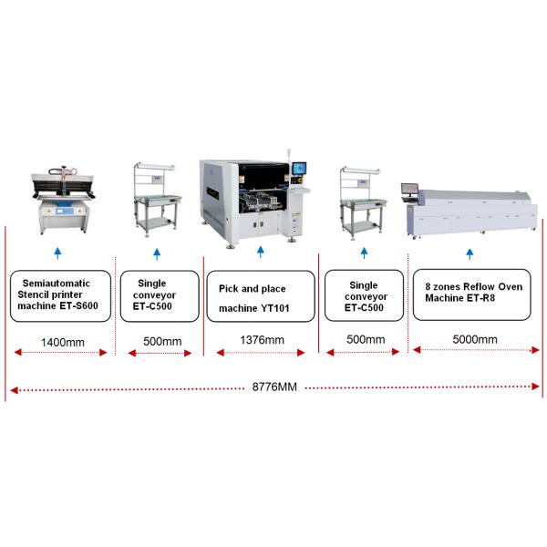 DOB Bulb making machine smt line