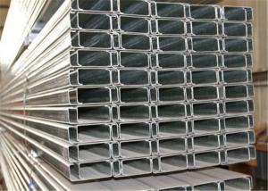 3 Inch Structural Steel C Channel Section Low Carbon Steel Material 1-4 Mm Thickness Manufactures