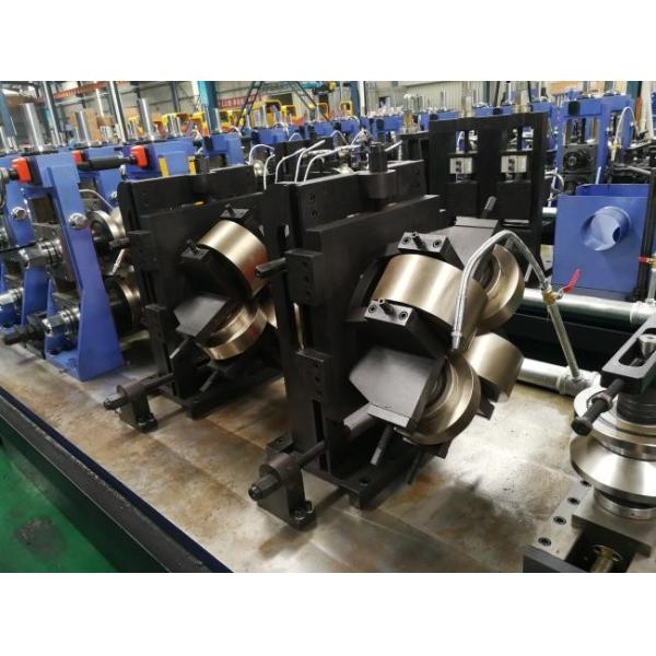 High Frequency Carbon Steel Round Pipe Making Machine 30m/min-50m/min