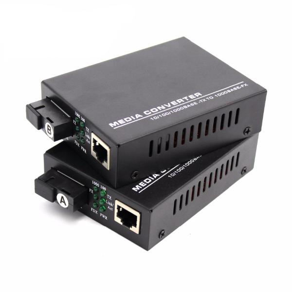 10/100/1000Mbps Fiber media converter
