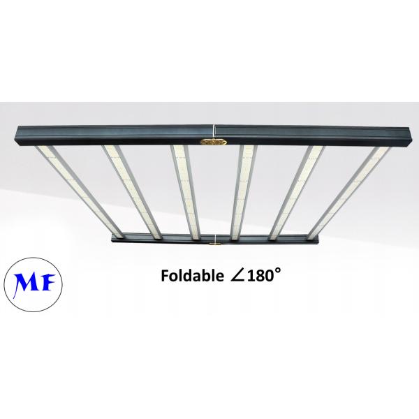 Foldable LED Grow Light Remote Control 180° 540W Color Customized Full Spectrum 5 Years Warranty With Dimming System