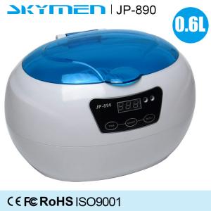 China Digital Timer Dental Medical Equipment Ultrasonic Cleaner Bath 600ml With CE FCC on sale