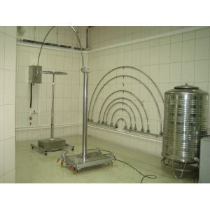 LED Lamp Climatic Test Chamber / Rain Test Equipment ASK Color Touch Screen