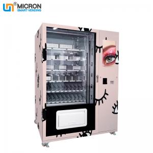 China Eyelashes Cosmetics Vending Machine With 22 Inch Touch Screen Micron on sale